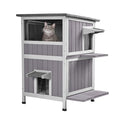 2 Story Weatherproof Cat House M8227