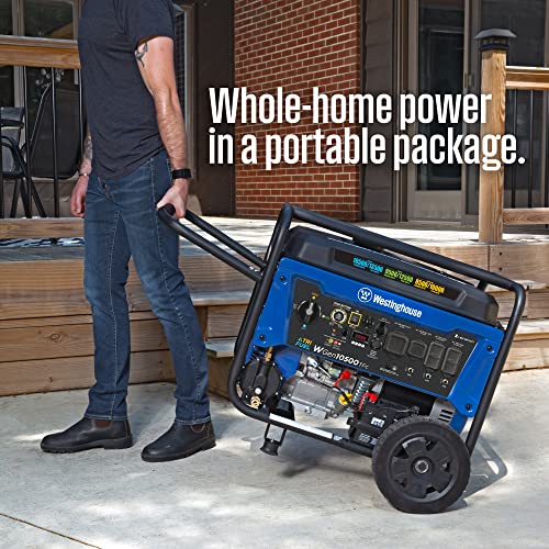13500 Peak Watt Tri-Fuel Portable Generator Z984