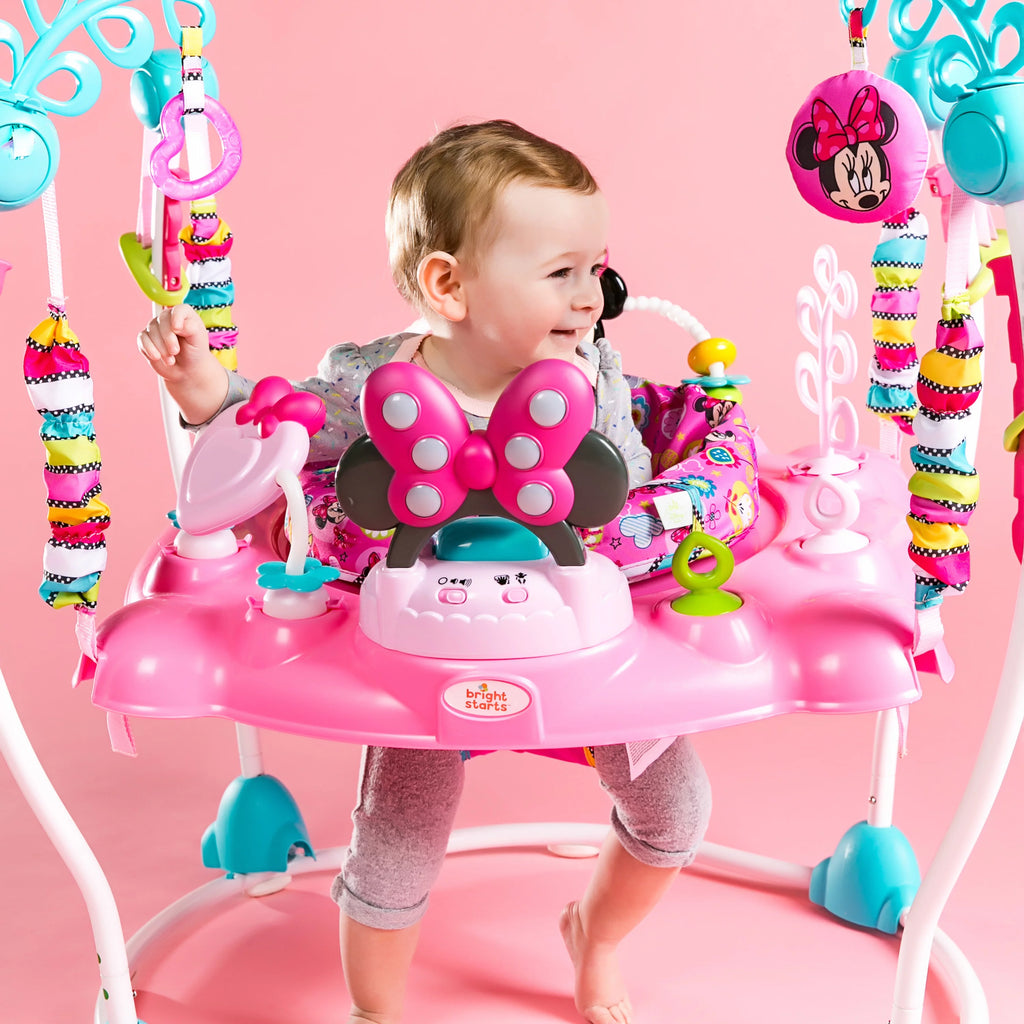 Disney Baby Minnie Mouse Activity Jumper with Lights and Melodies S59591