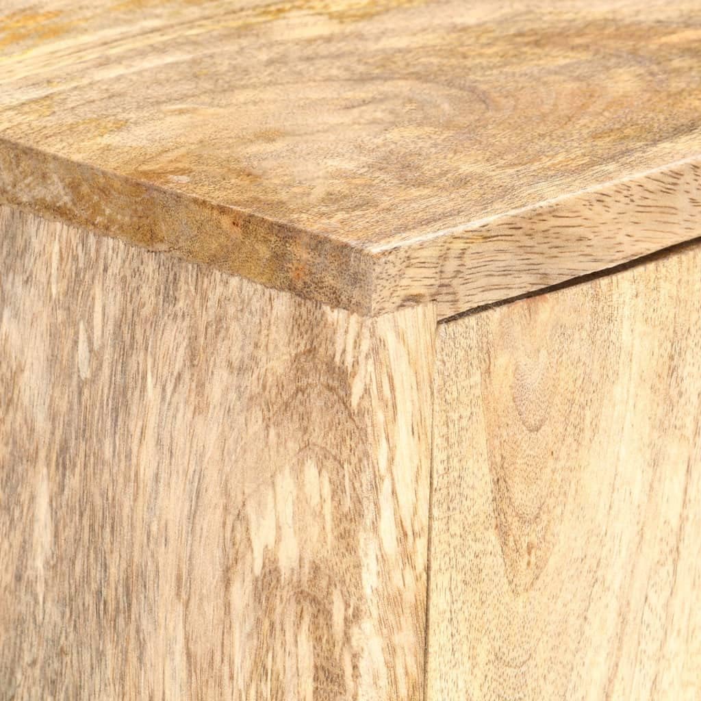 Solid Mango Wood Highboard 31.5"x11.8"x39.4" M51702