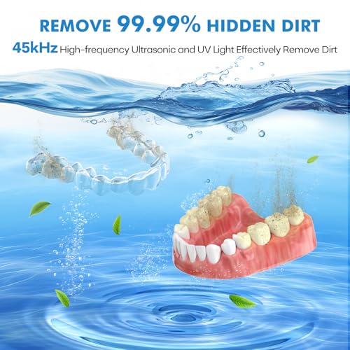Black 200ML Ultrasonic Retainer Cleaner W278