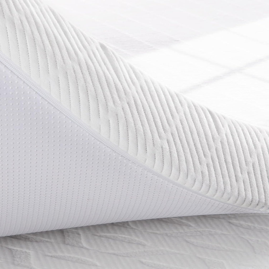 4 Inch Firm Twin Size Memory Foam Mattress Topper with Cooling Gel I83606