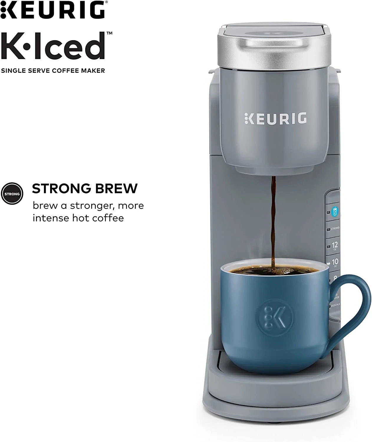 Gray Single Serve Coffee Maker V84129