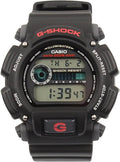 Black Dial Resin Band Watch N900