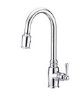 Chrome Single Handle Pull-Down Kitchen Faucet Z4030