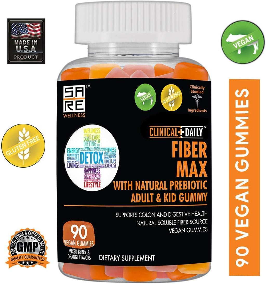 90 Gluten-Free Fiber Gummies U16058