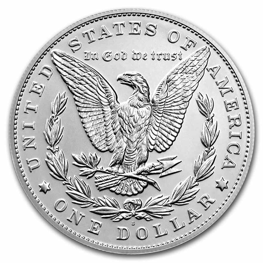 Silver Morgan Dollar MS-70 PCGS K7962