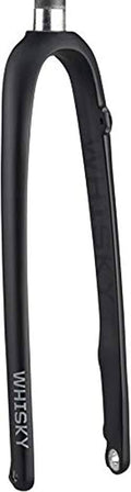 Black 12mm Thru-Axle Carbon Steerer Flat Mount Fork J6631