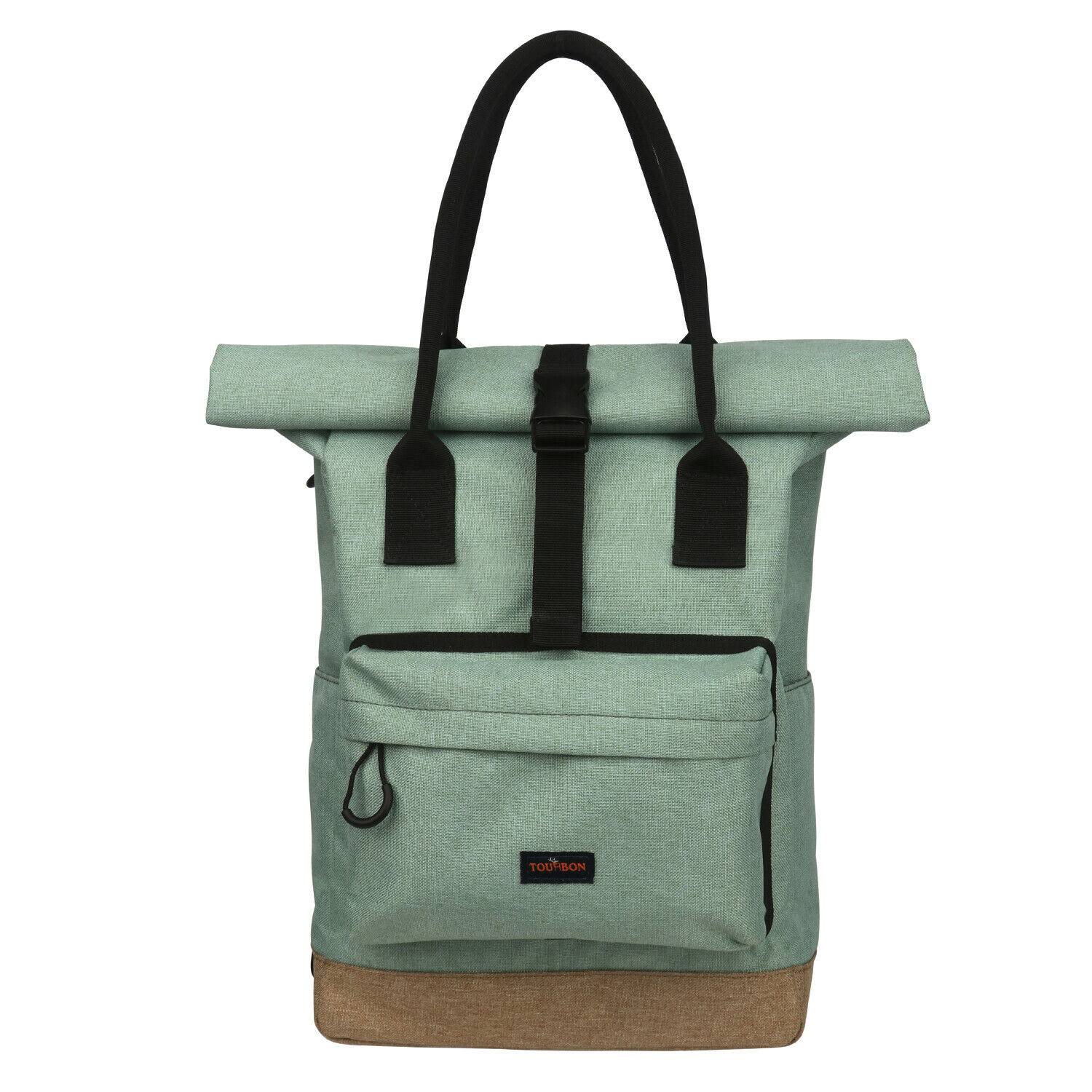 Green Bike Panniers Rear Rack Bag Z16474