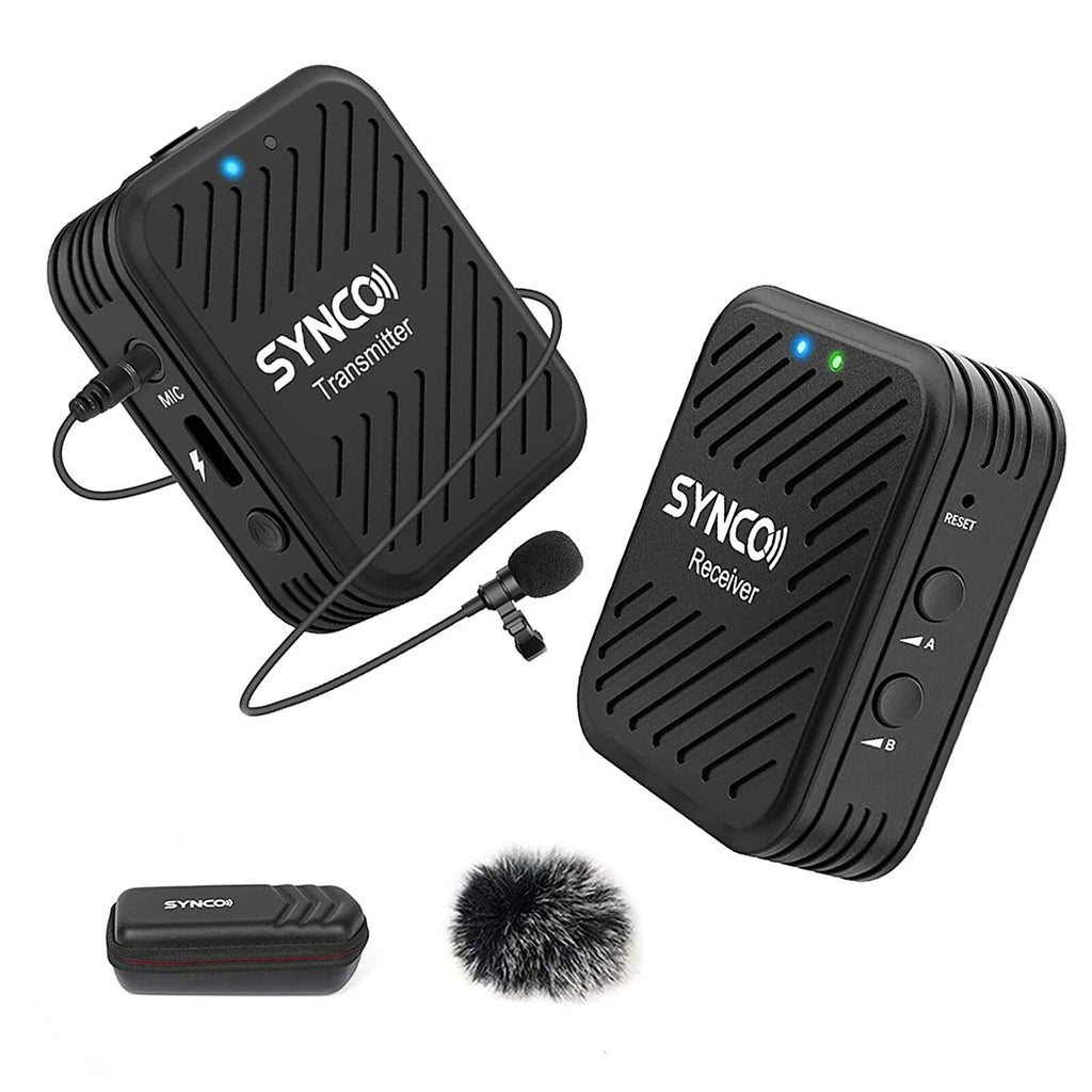2.4G Wireless Microphone System with 1 Transmitter & 1 Receiver & 1 Lavalier Microphone N77874