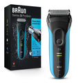 Rechargeable Wet Dry Electric Shaver with Precision Trimmer V645791
