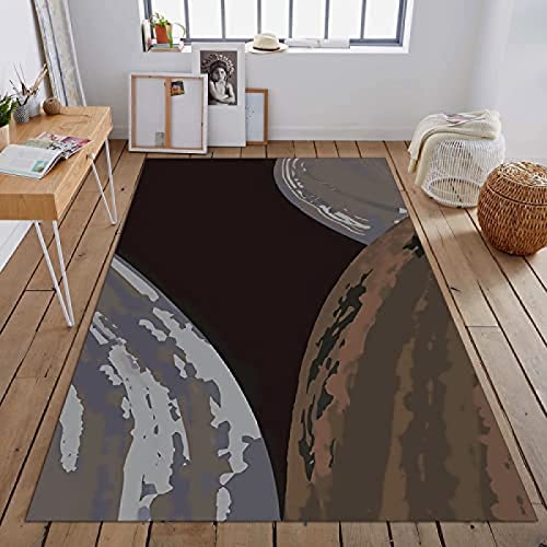 Leopard Pattern Crystal Flannel Area Rug 3ftx4ft N80139