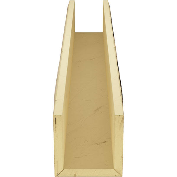 12x22W x 12x22H x 8&L 3-Sided Faux Wood Ceiling Beam V6547