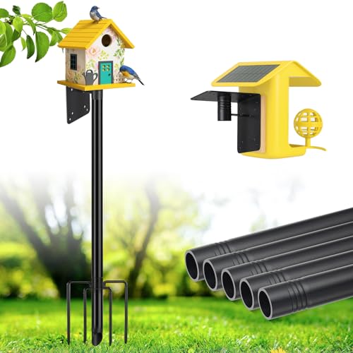103" Extra Tall Bird Feeder Pole with Anti-Tip Stakes P25202