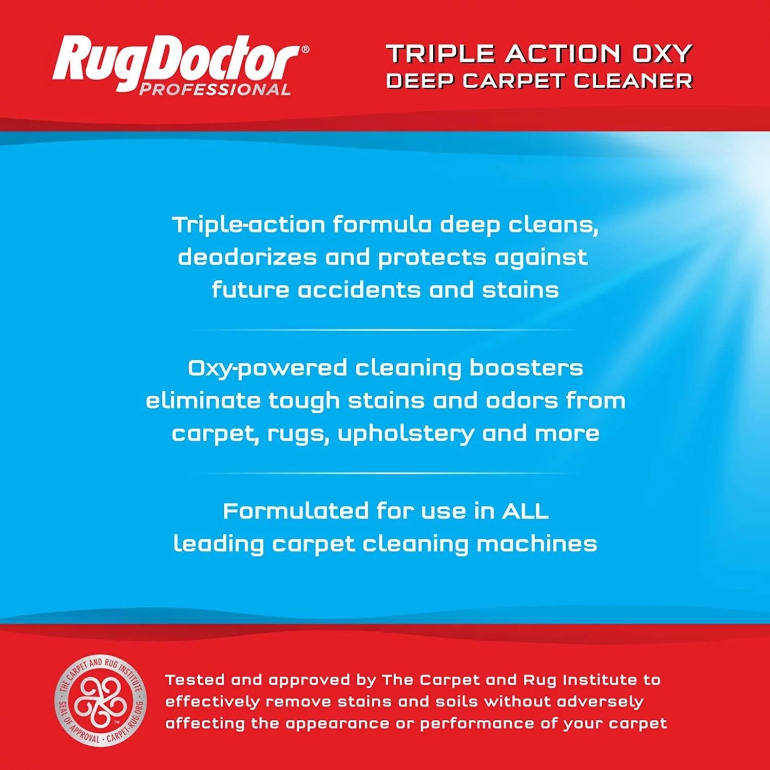 Triple-Action Oxy Carpet Cleaner, 96 oz. V570