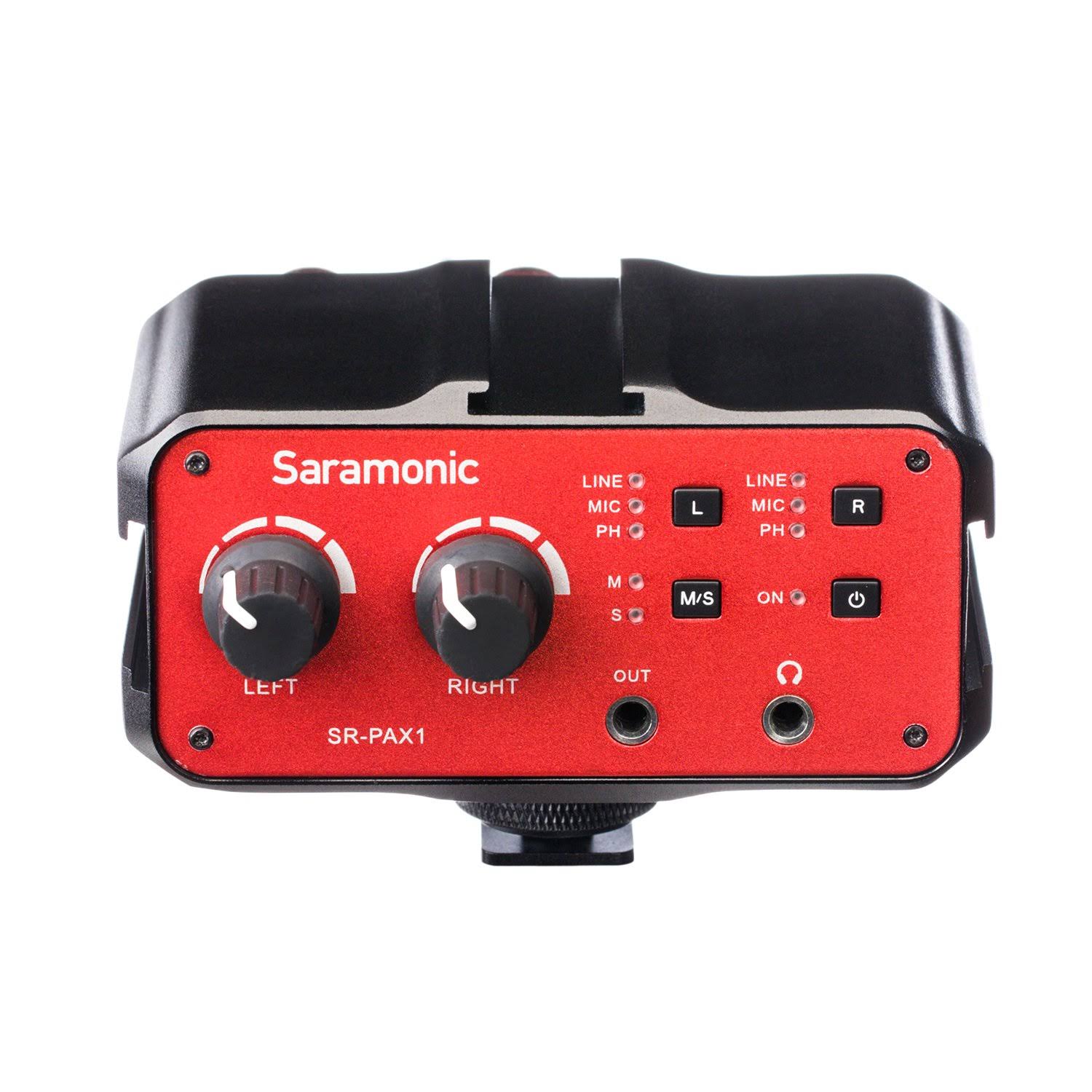 2-Channel Audio Mixer Preamp Microphone Adapter with Dual XLR S1584