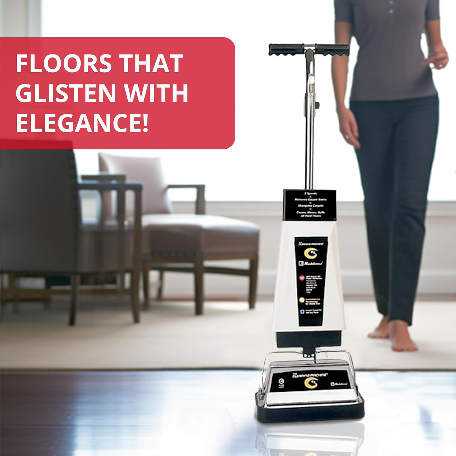 Commercial Floor and Carpet Shampoo Polisher E2072