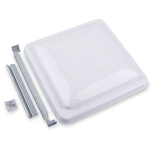 White 2 Pack RV Roof Vent Cover X1599