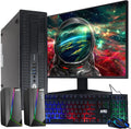 Desktop Computer PC, Intel Core i7 4th Gen, 16GB RAM, 1TB HDD, 22 inch Monitor, RGB Speaker, Keyboard Mouse, WiFi Windows 10 Pro 64-Bit (Renewed) P67021
