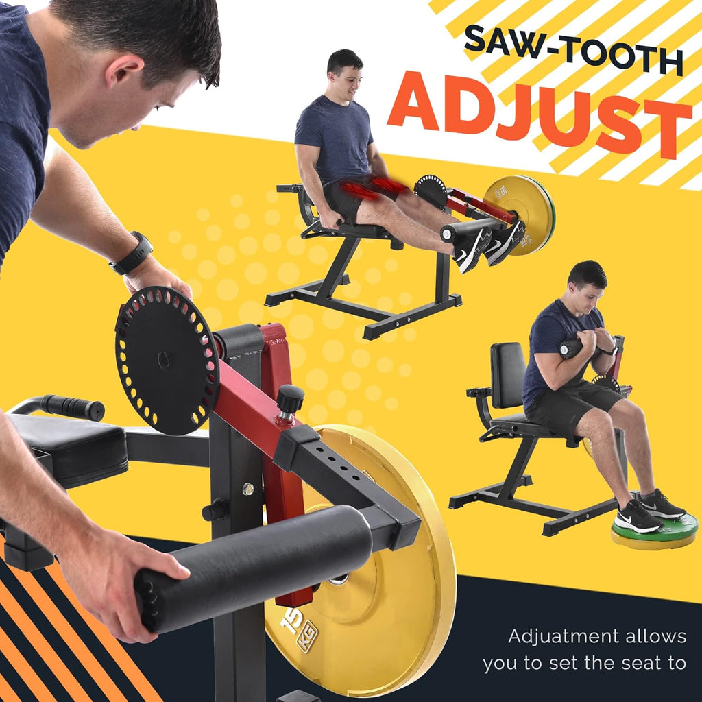 Adjustable Leg Extension and Curl Machine L72853