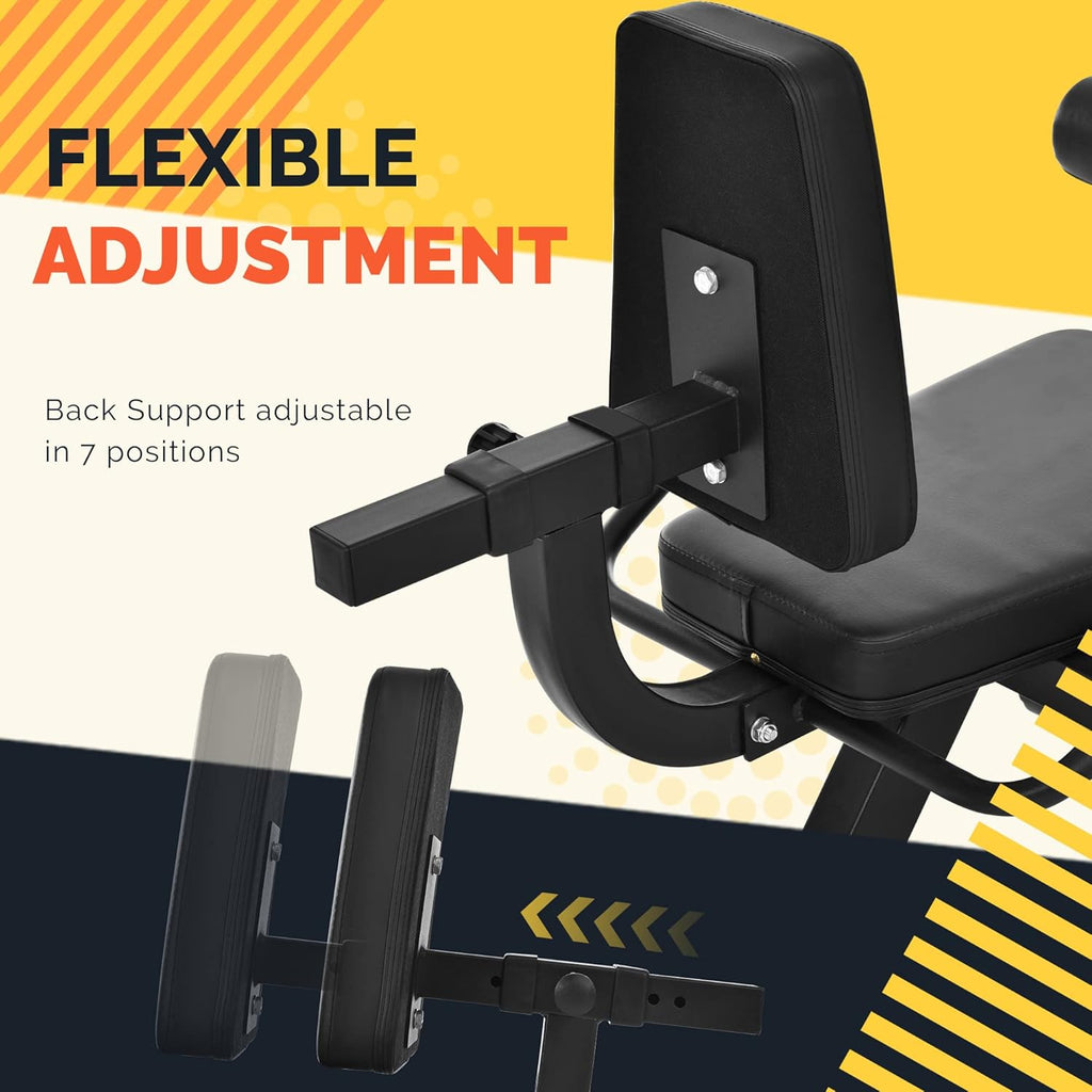 Adjustable Leg Extension and Curl Machine L72853