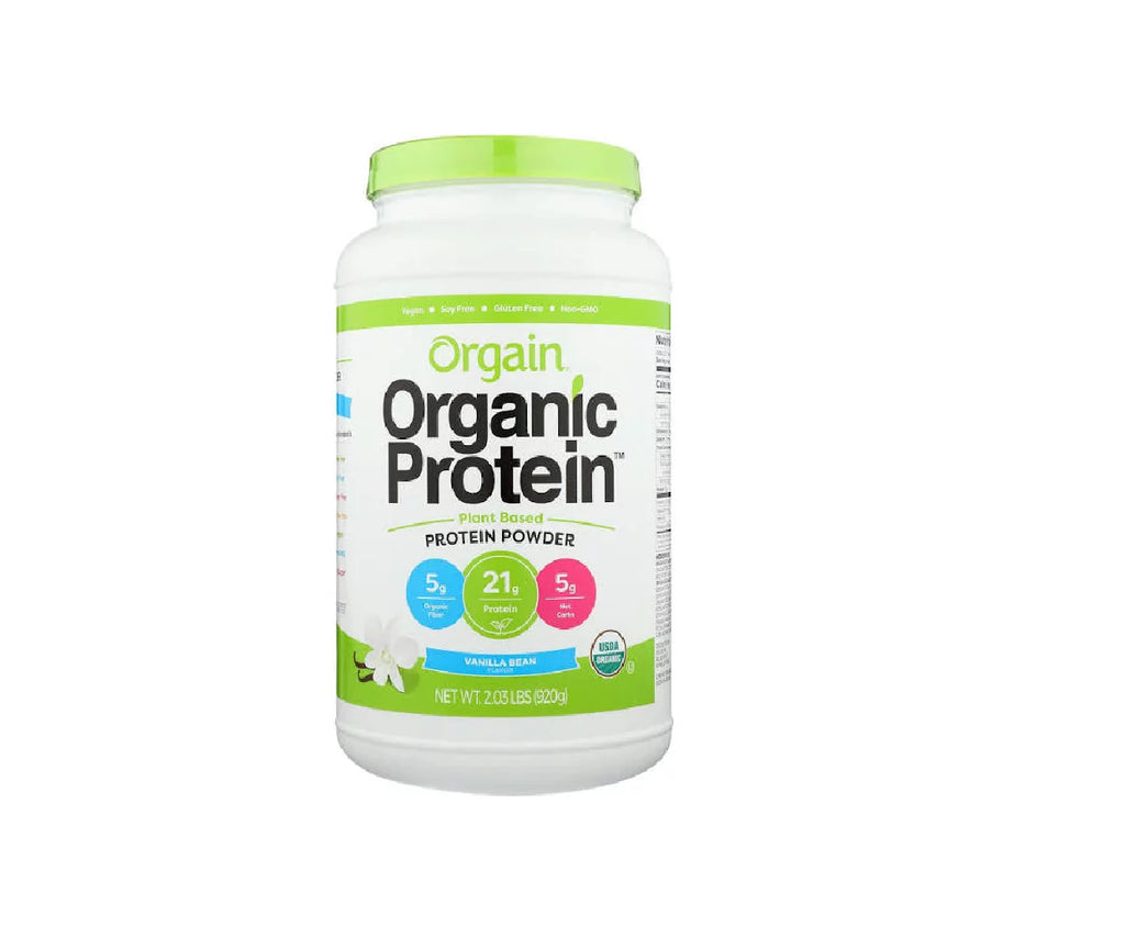 Sweet Vanilla Bean Organic Protein Powder, 2.05 lb L72245