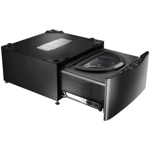 1.0 Cu. Ft. Black Stainless Pedestal Washer Z275
