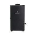30-inch Digital Electric Vertical BBQ Smoker with Leg Kit and Side Wood Chip Loader in Black F760687