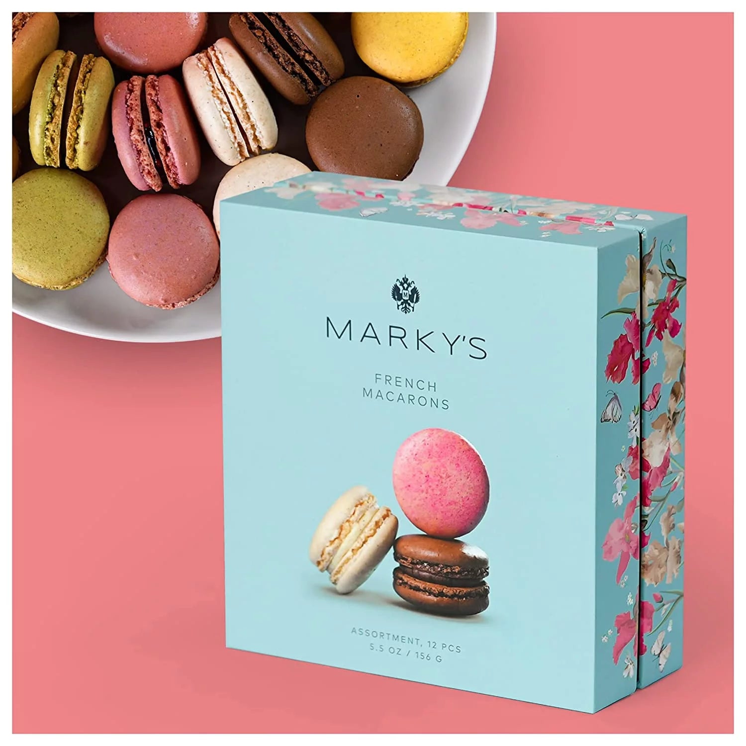 12 PCS Assorted Macarons I5467