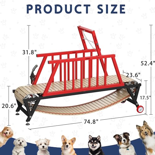 Non-Electric Slatmill Dog Treadmill for Medium/Large Dogs B59503