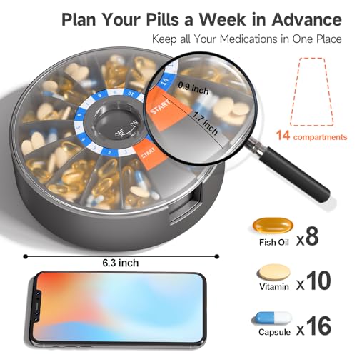 14 Days Pill Organizer U358