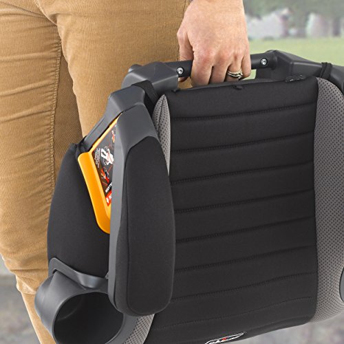 Backless Booster Car Seat, Portable Car Booster Seat for Children 40-110 lbs., Grape/Purple M34610