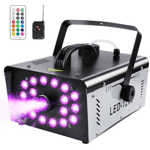 1200W Fog Machine with 18 Lights Q9276