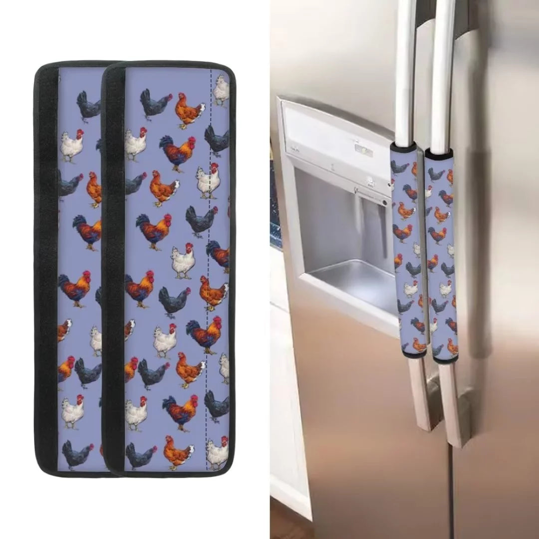 4 Piece Refrigerator Door Handle Cover X679353