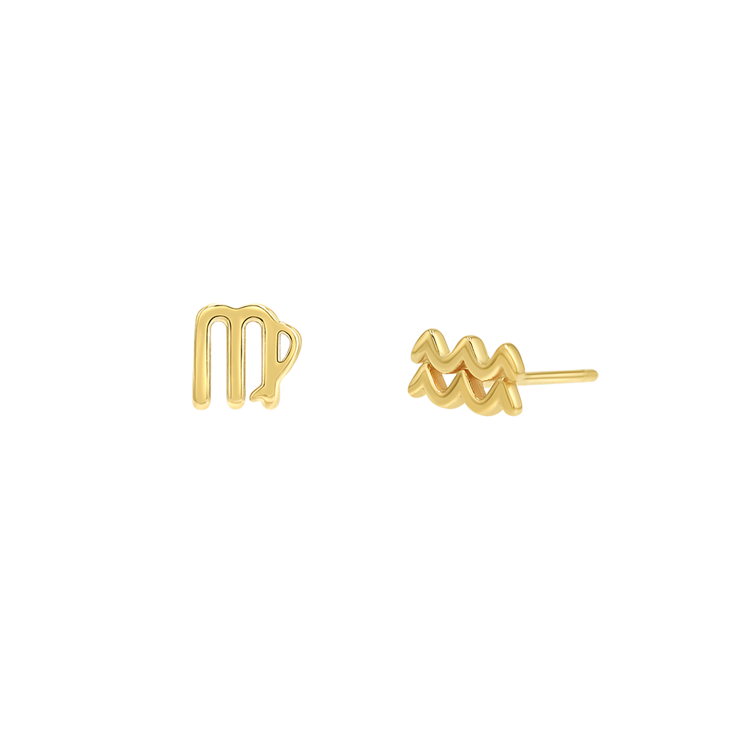 Zodiac Stud Earrings Y107