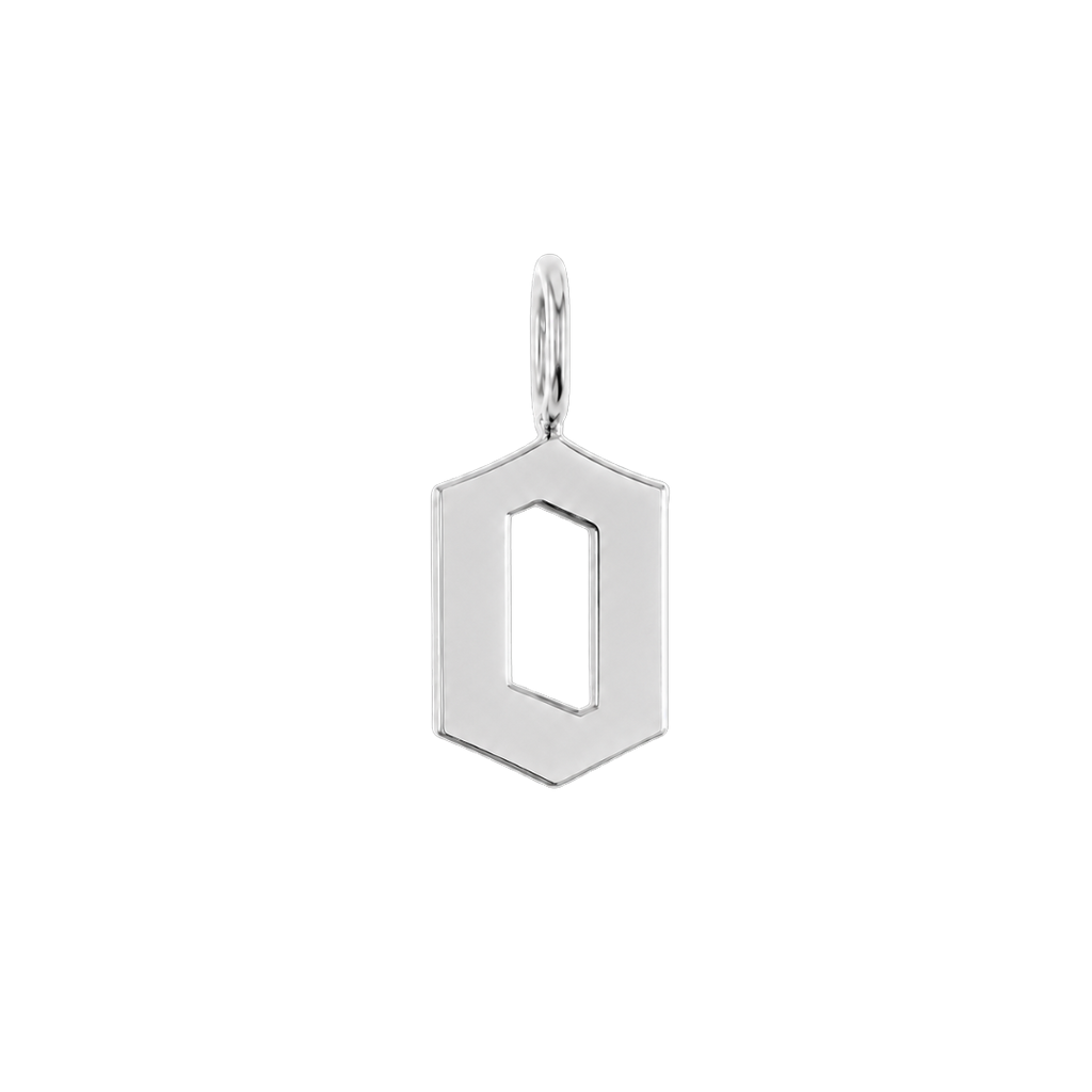 Gothic Old English Initial Letter Charm W17433