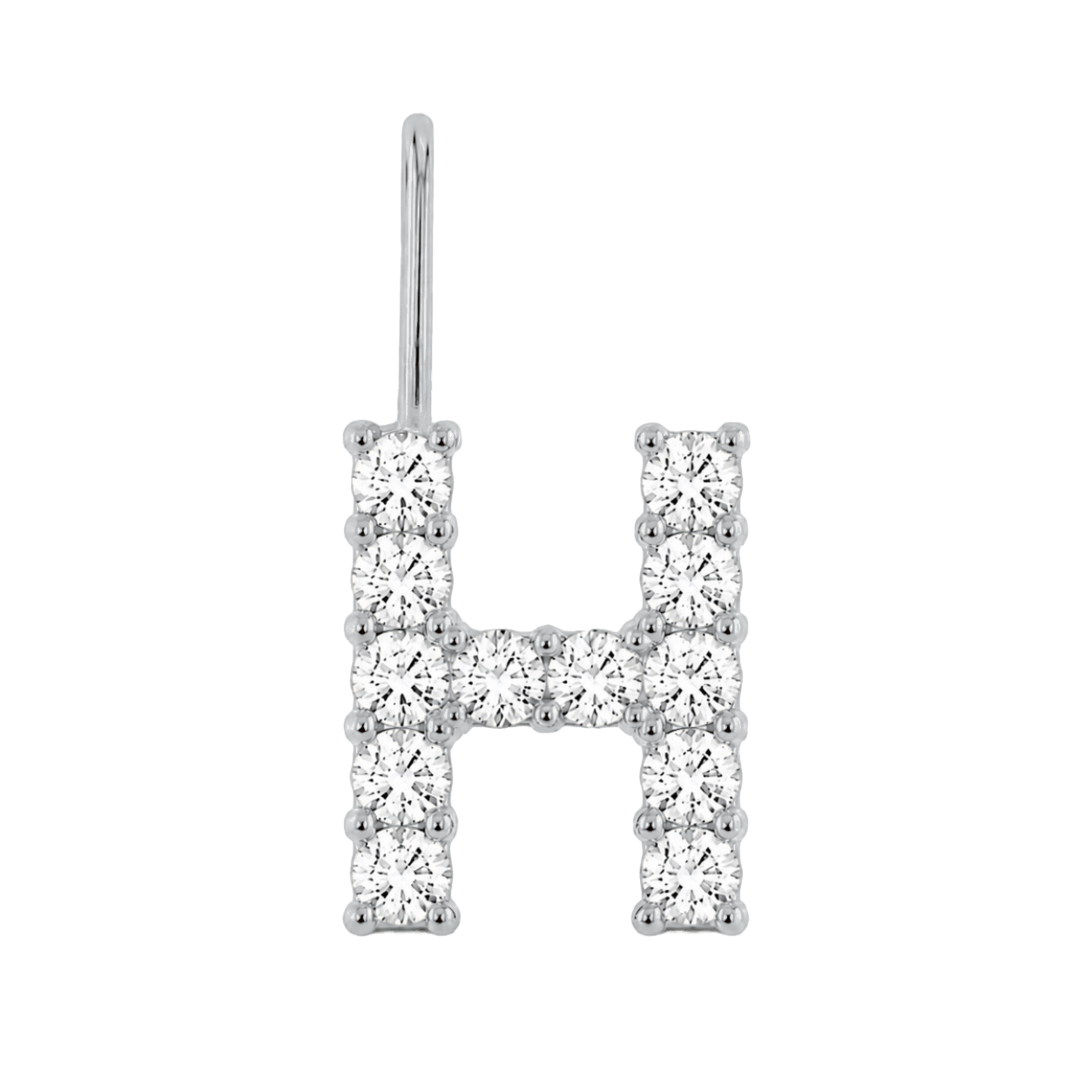 Diamond Initial Charm E118016
