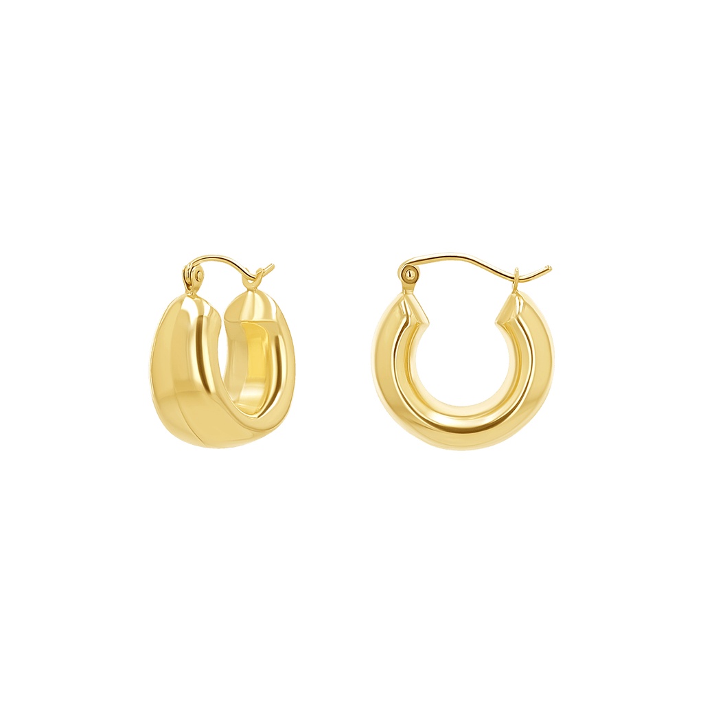 Chunky Hoop Earrings R8927