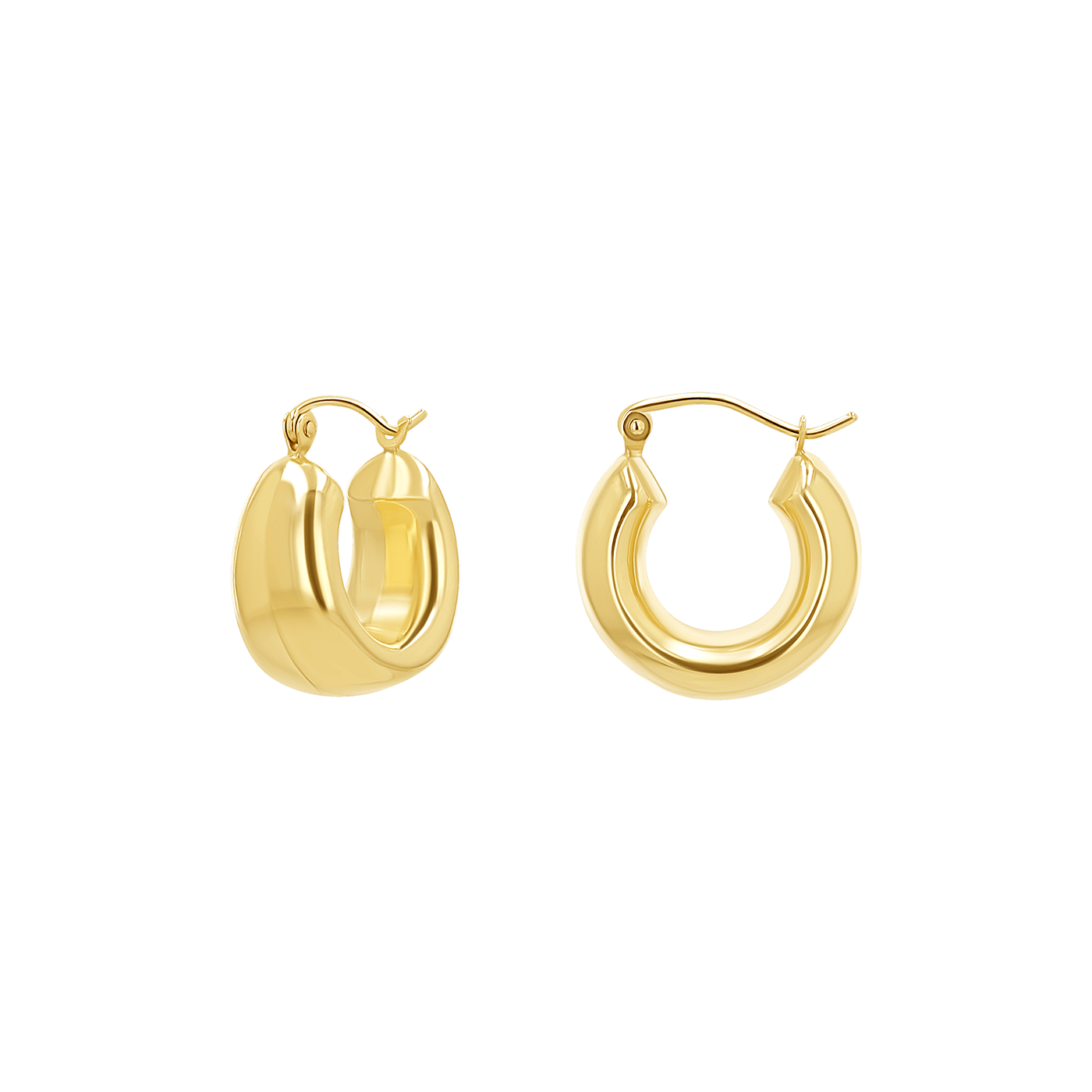 Chunky Hoop Earrings R8927