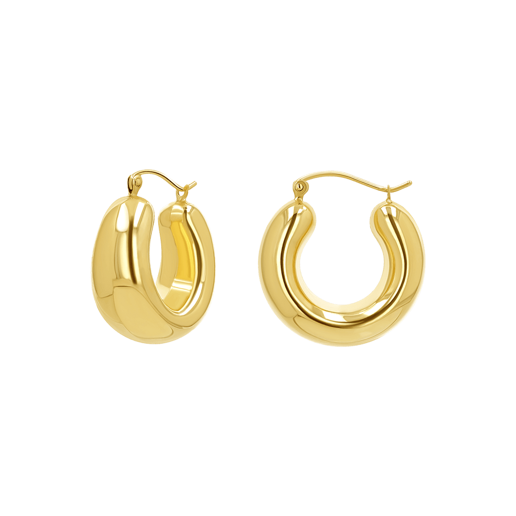 Chunky Hoop Earrings O32696
