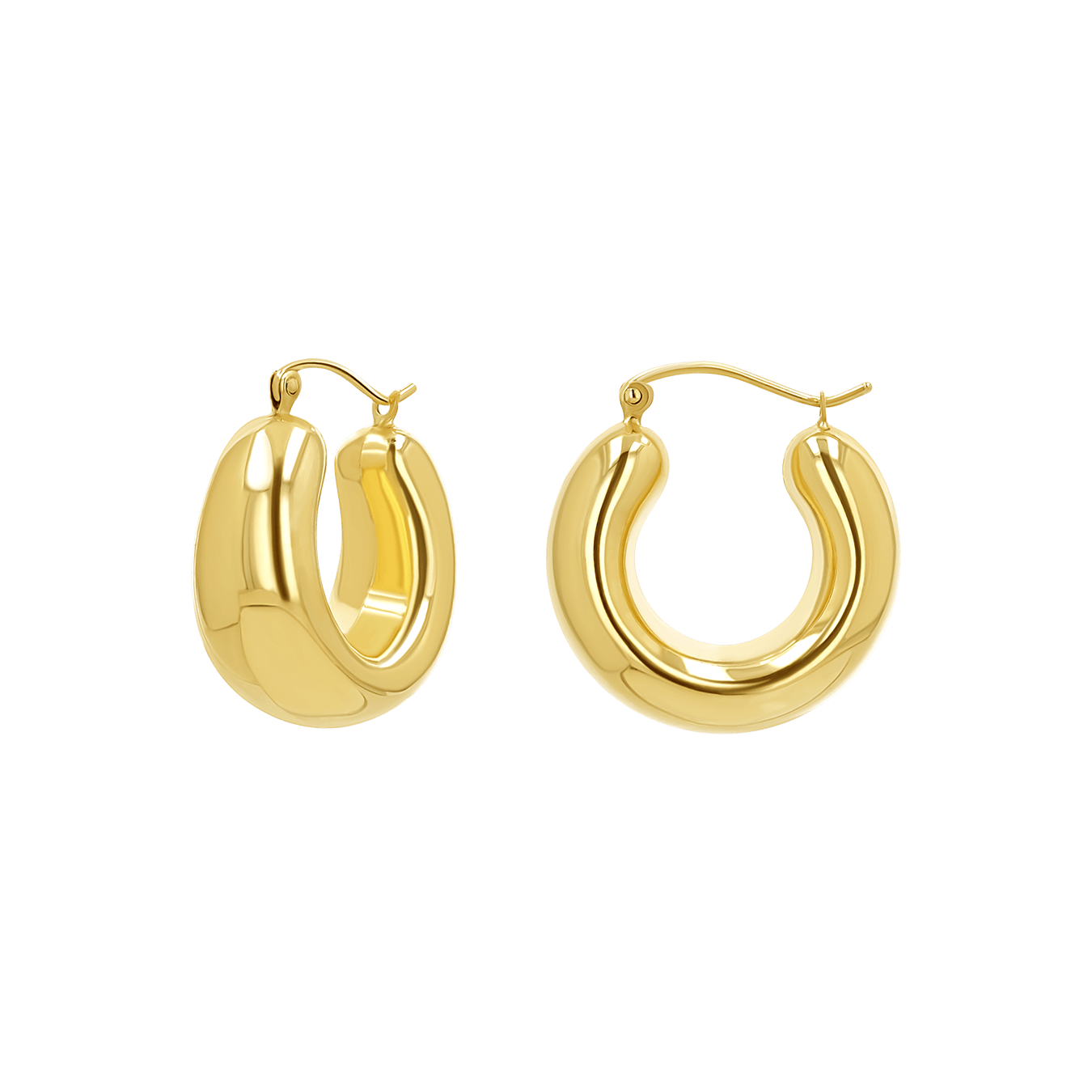 Chunky Hoop Earrings O32696