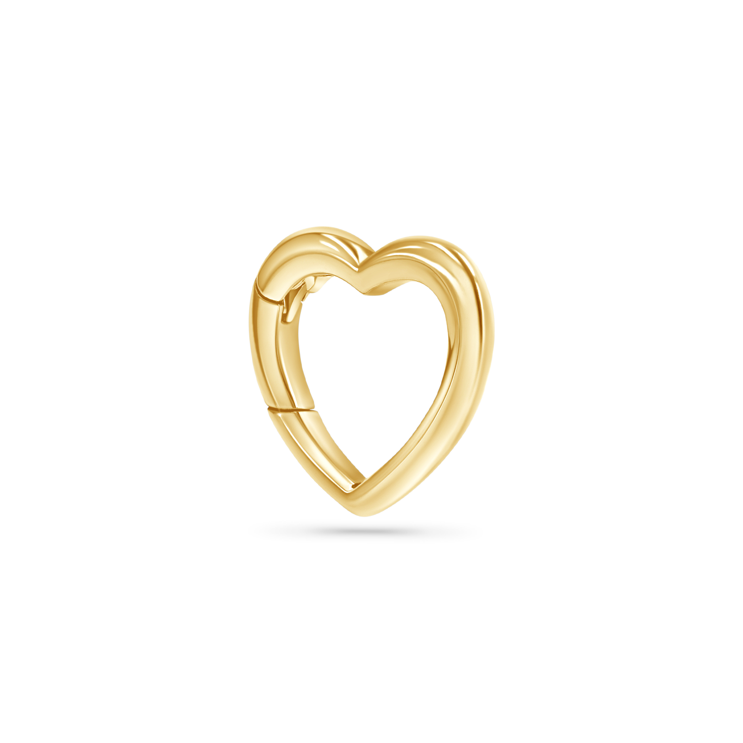 Heart Spring Connector Clasp U21330