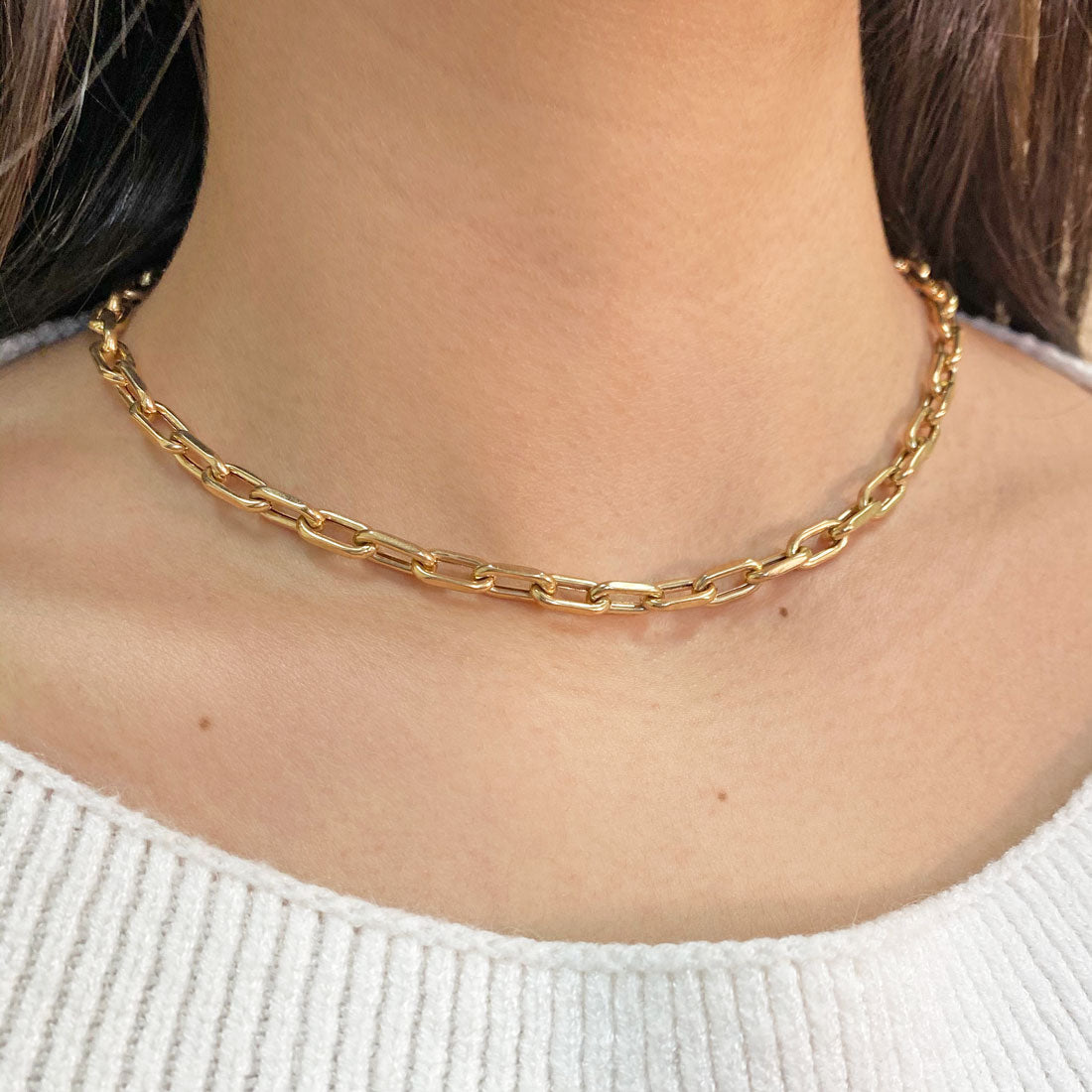 14K Gold Chain Necklace C33768