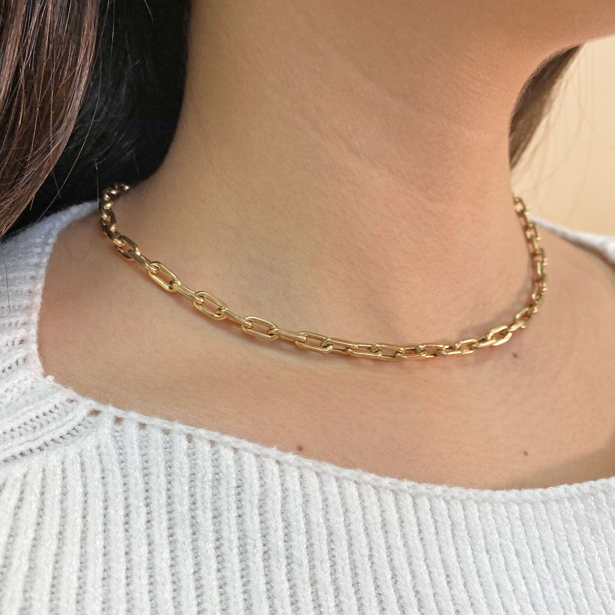 14K Gold Chain Necklace C33768