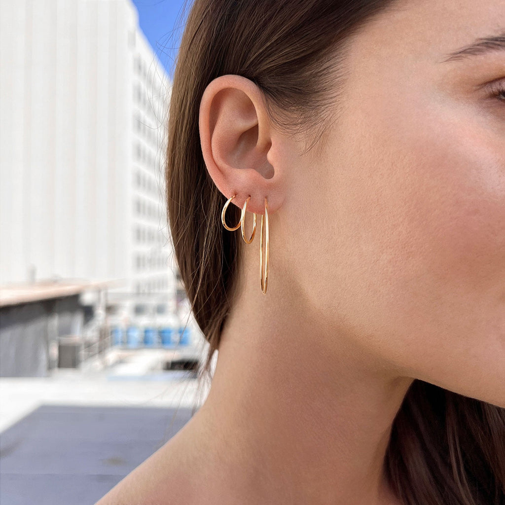 Gold Hoop Earrings Z143329