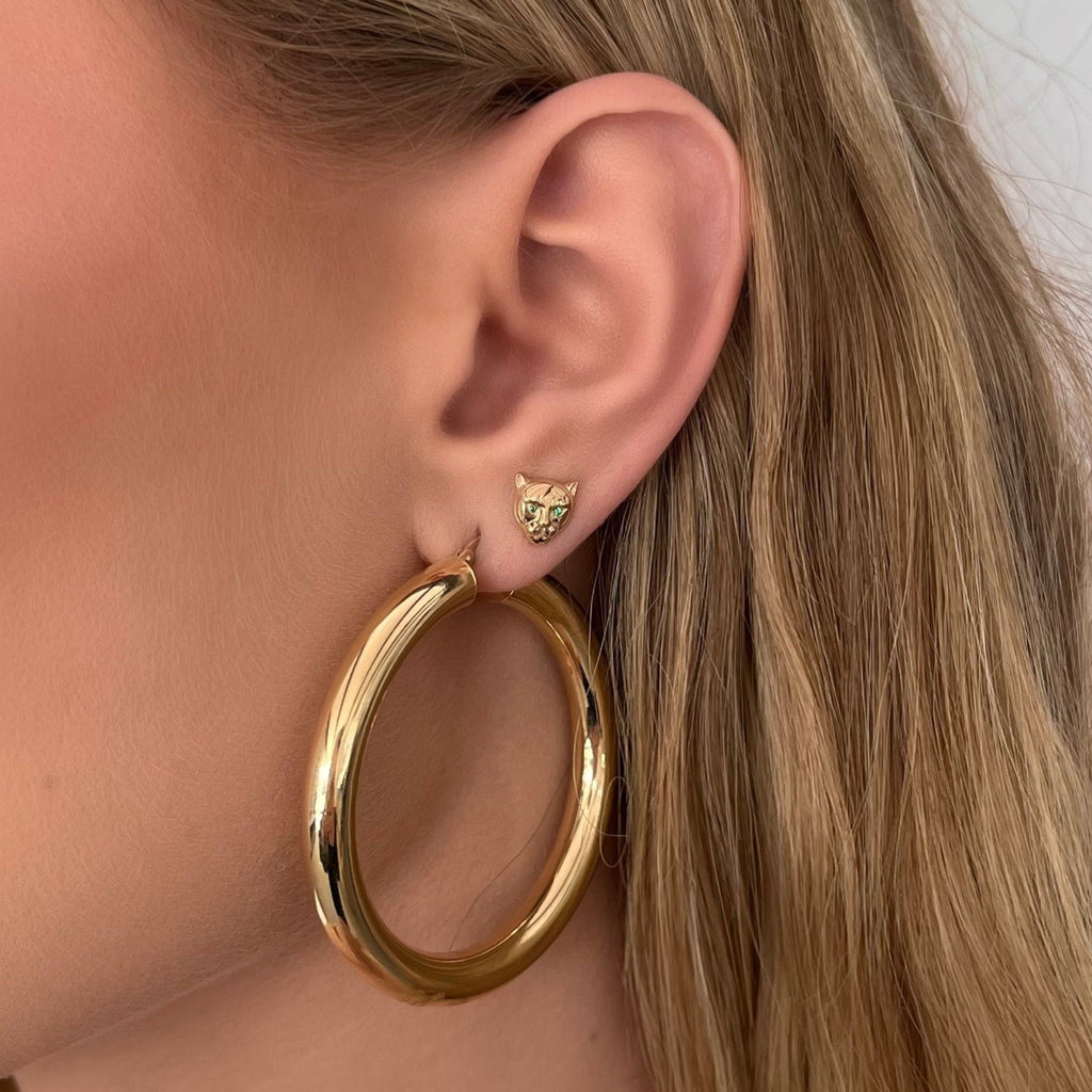 Tiger Stud Earrings K793134