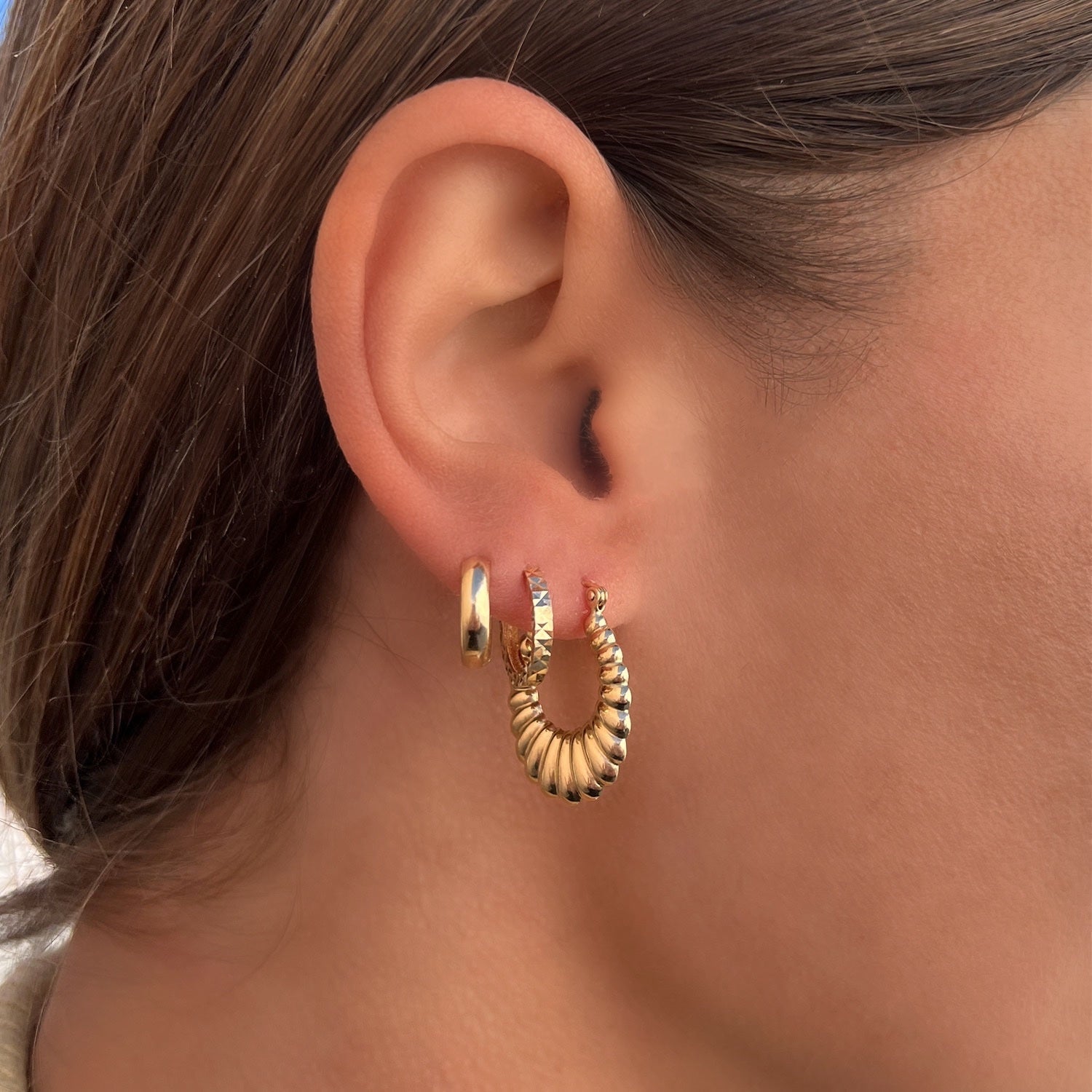 Door Knocker Earrings R403