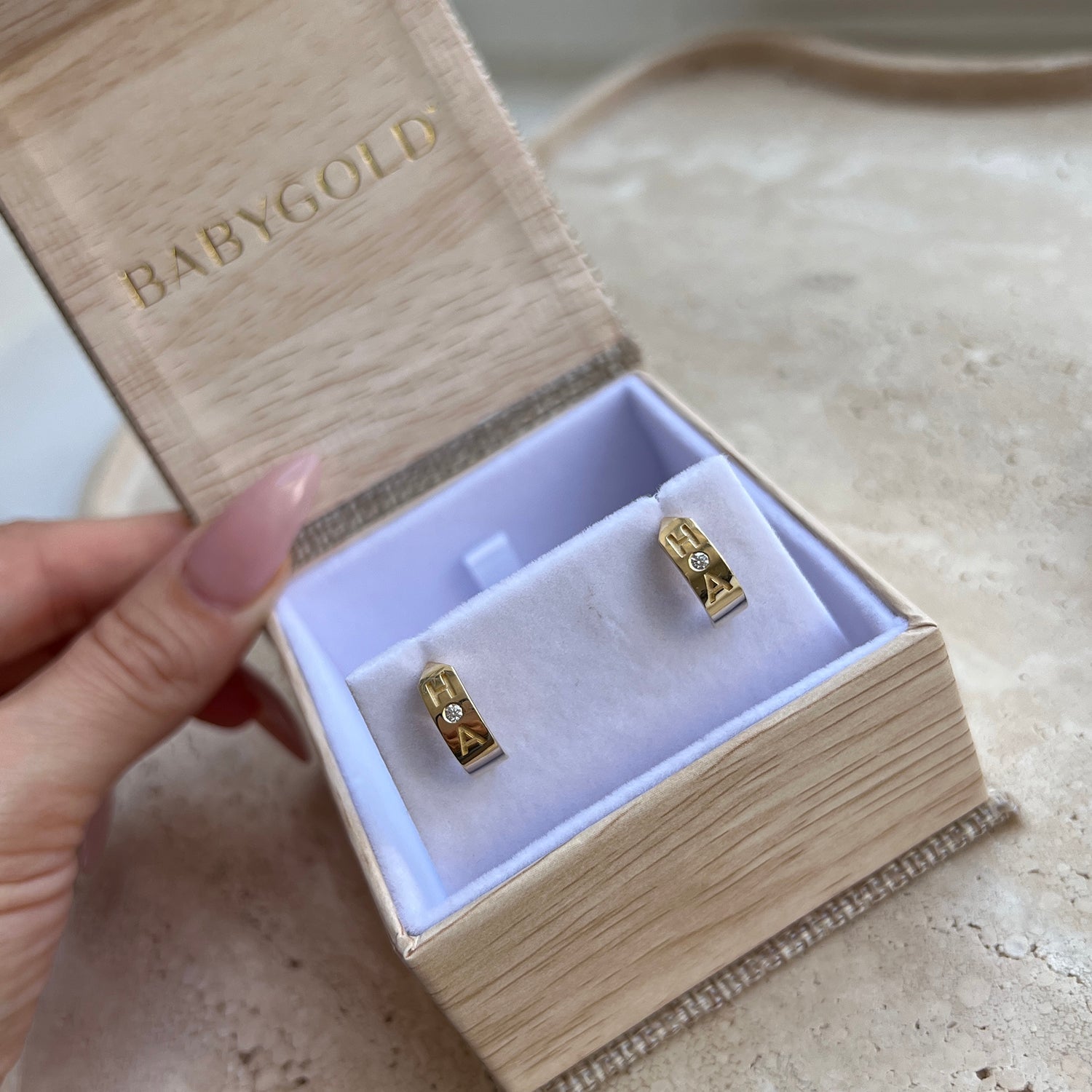 Huggie Hoop Earrings S395236