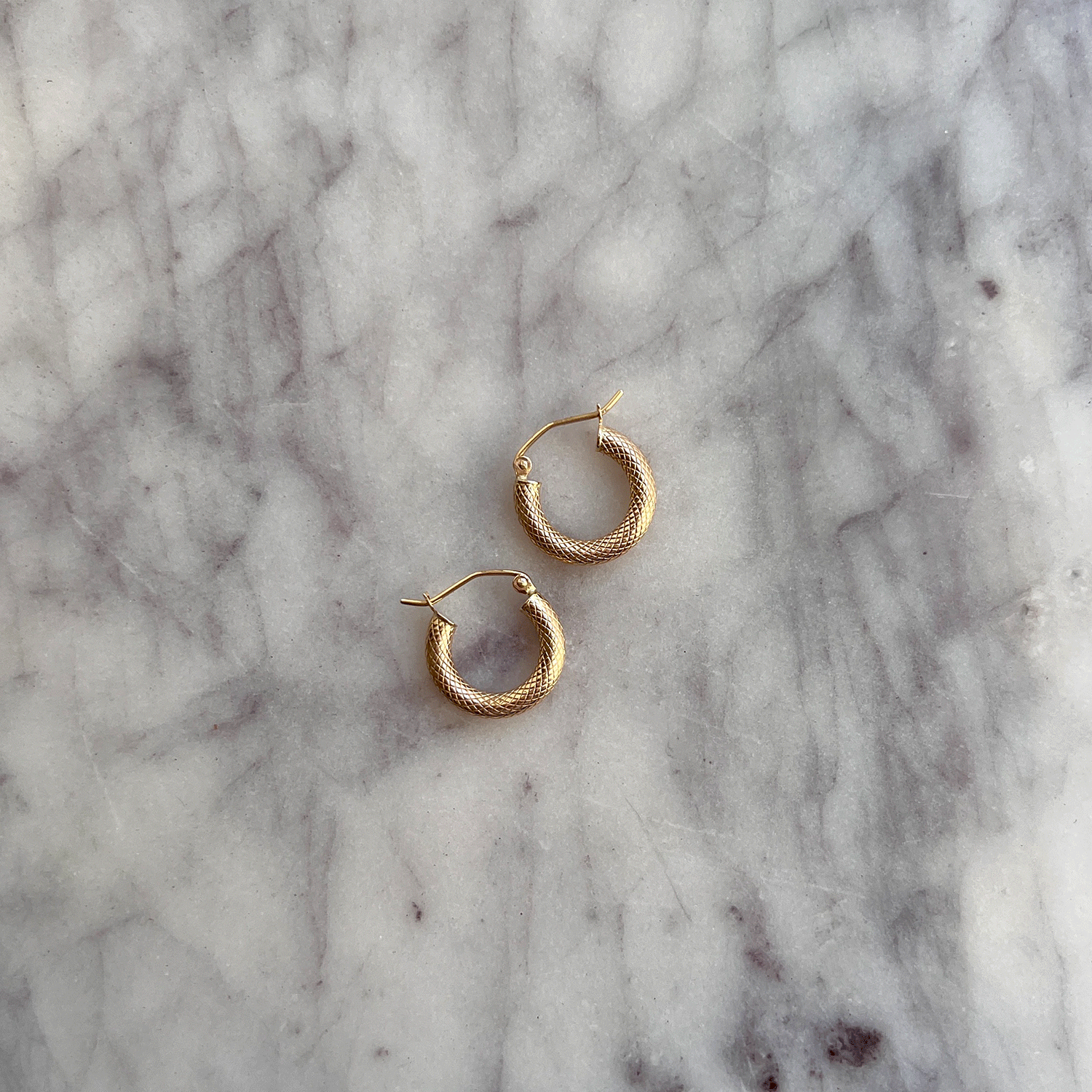 Serpentine Hoop Earrings Q831644