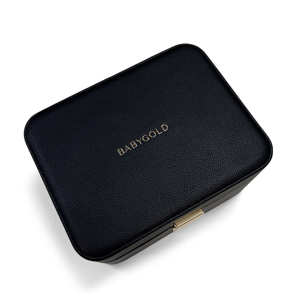 Gold Black Jewelry Case X56764